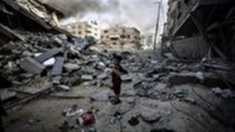 حامیان فلسطین در اسپانیا برای گرامیداشت یاد کودکان غزه تظاهرات کردند