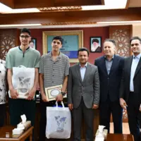 تجلیل دانشگاه تبریز از قهرمانان والیبال جهان