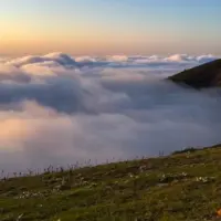غروب خورشید زیبا در جواهردشت