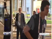 ورود اتوبوس تیم ملی به ورزشگاه المپیک تاشکند