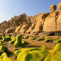  ساحل زیبای مکسر در بندر مقام در غرب استان هرمزگان