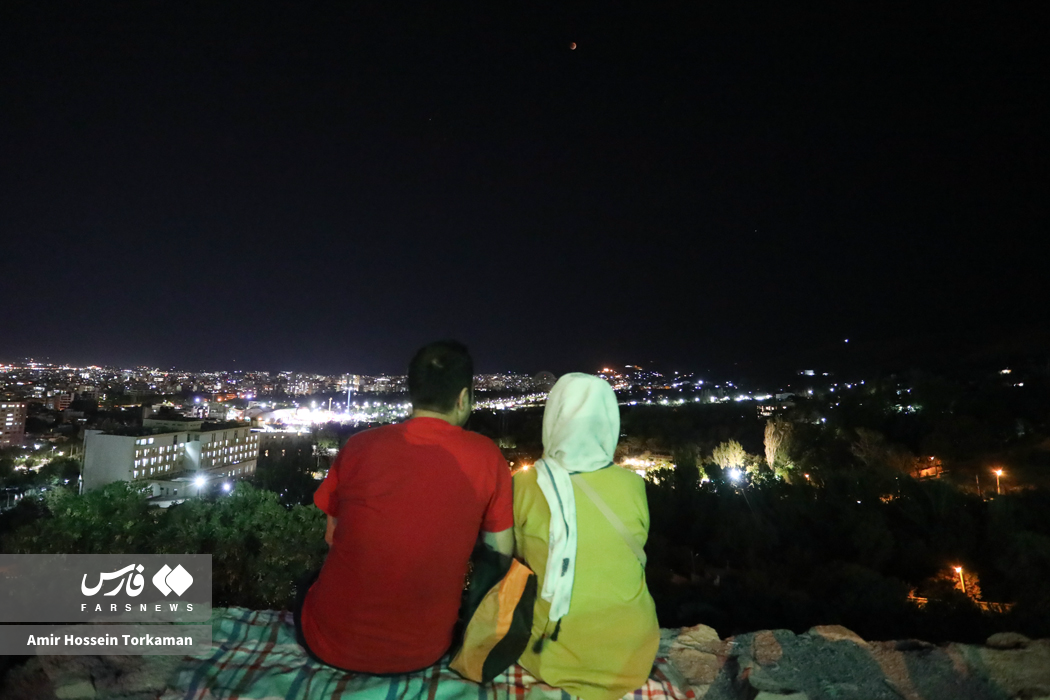 ماه خونین در همدان