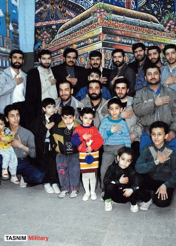 عکس/ تصویر جالبی از فرماندهان موشکی سپاه در سفر به مشهد