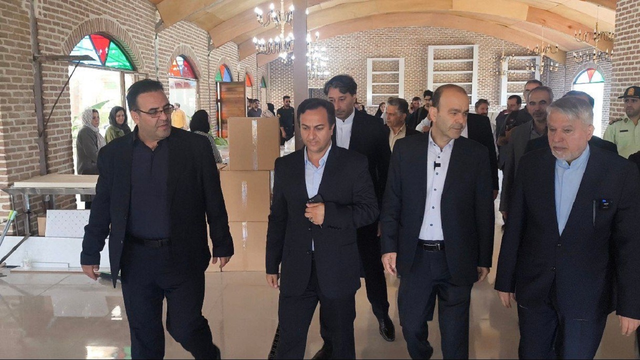 سفر وزیر میراث فرهنگی، گردشگری و صنایع دستی به سراب 