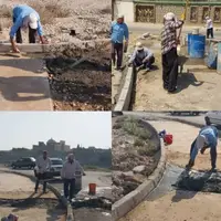 ساخت پیست دوچرخه‌سواری پارک ۴۷ هکتاری شوشتر