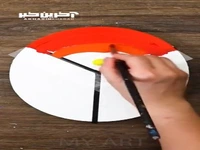 اثر هنری سه فصل در یک قاب