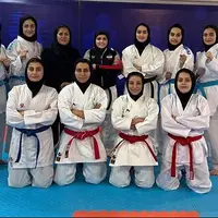 دختران کاراته ناشنوا در یازدهمین اردوی المپیکی