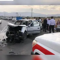 تصادف در آق‌قلا دو کشته و چهار مصدوم برجای گذاشت