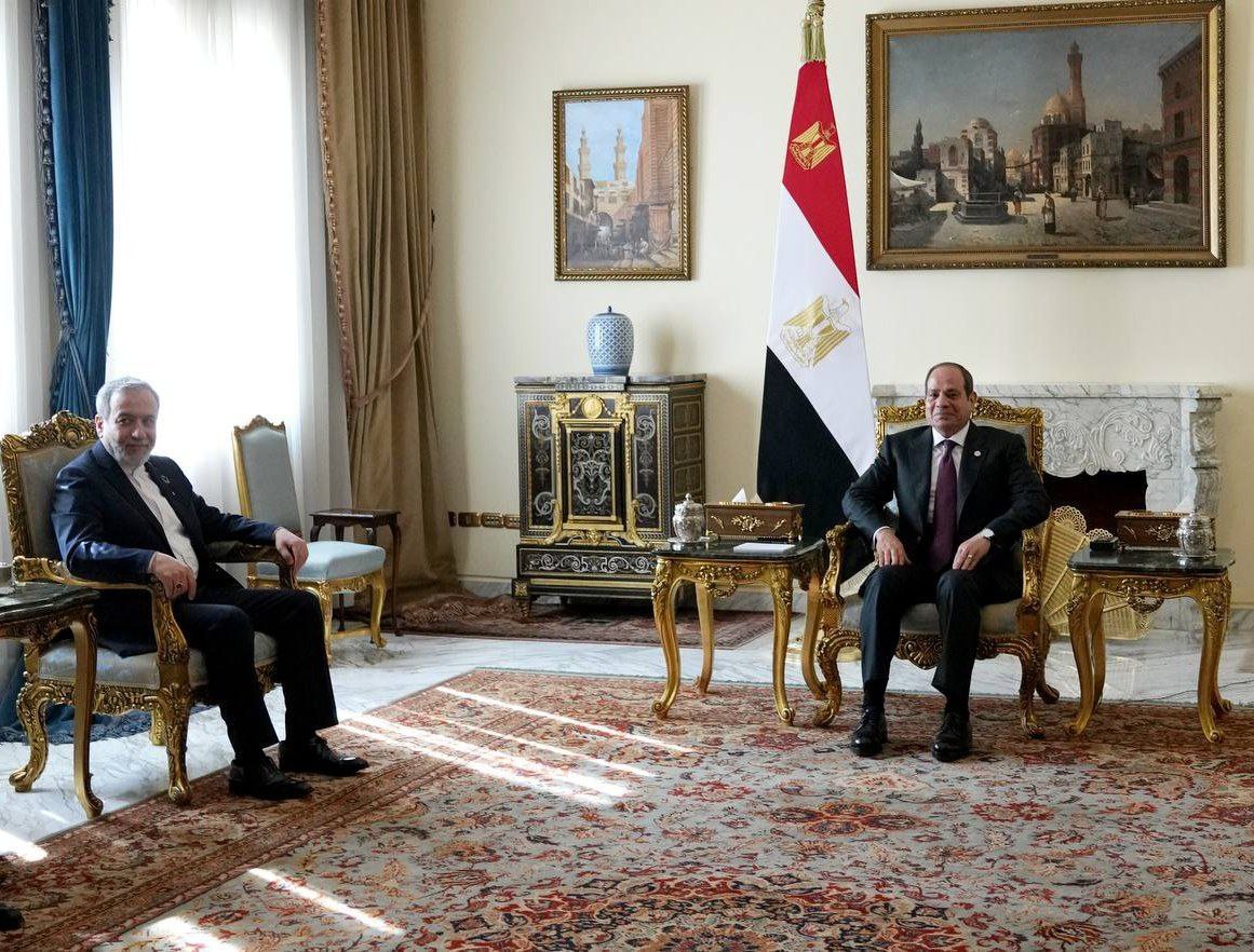 دیدار عراقچی با رئیس‌جمهور مصر