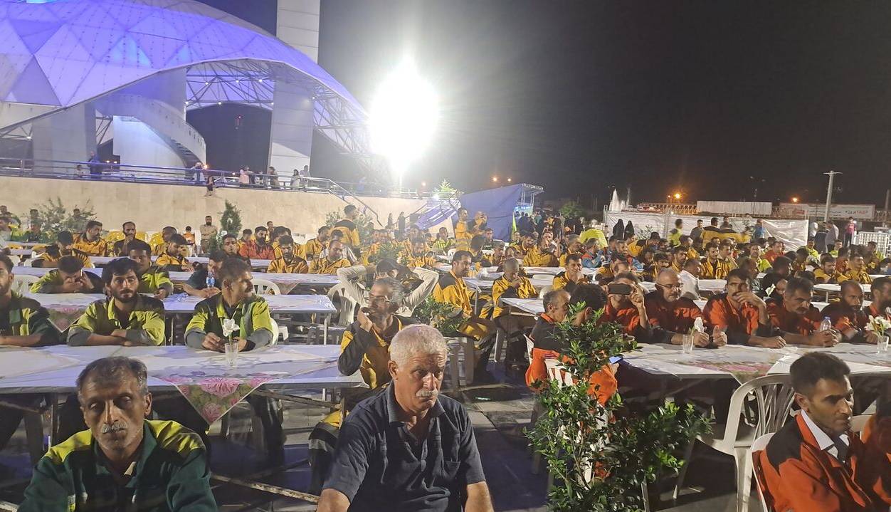 شب تجلیل از پاکبانان؛ گرگان به زحمتکشانش ادای احترام کرد