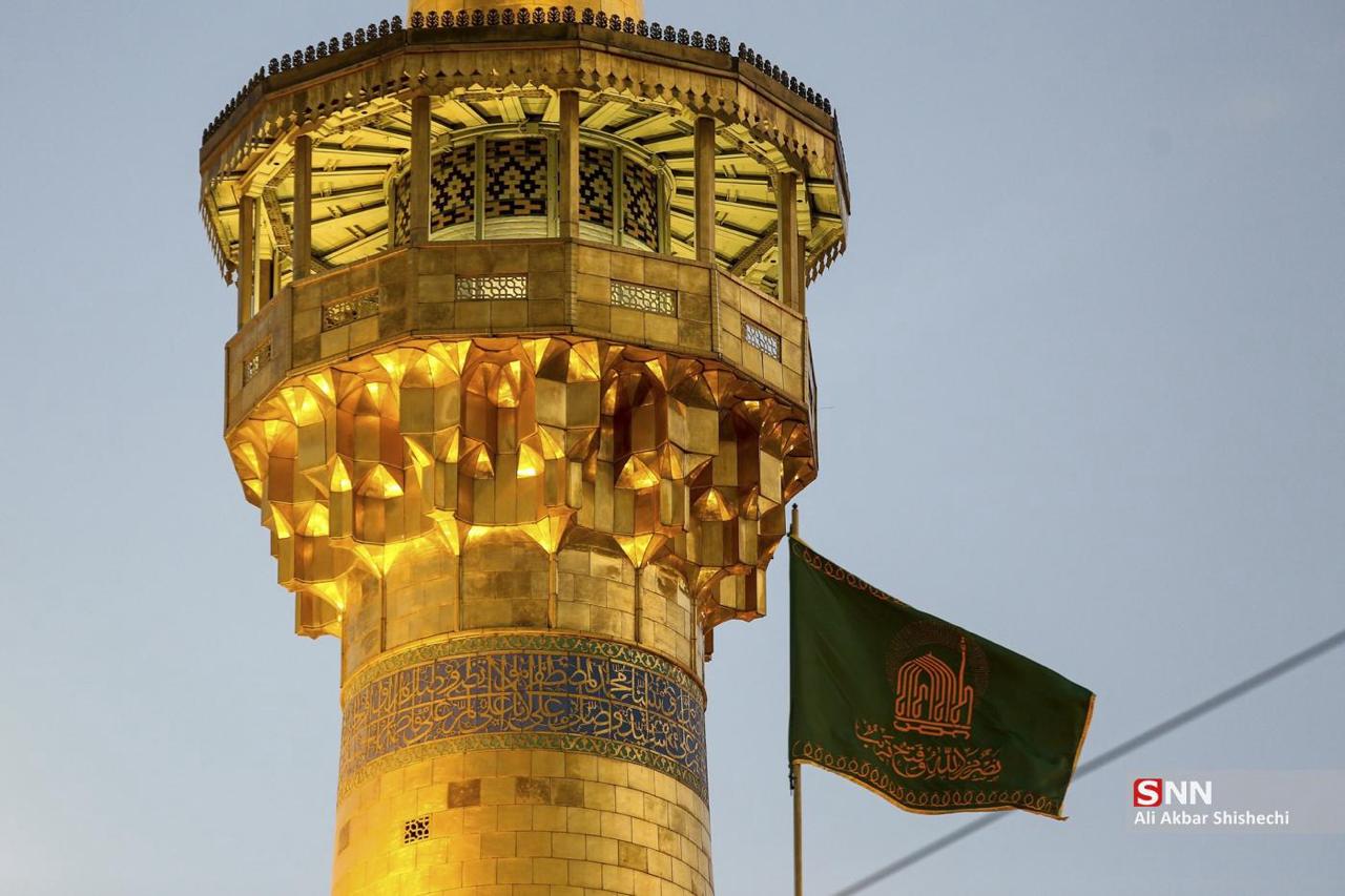 عکس/ حرم امام رضا(ع) در شب میلاد پیامبر اکرم(ص)