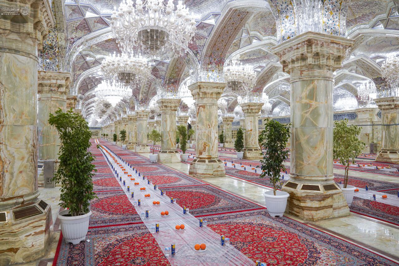 برپایی سفره کرامت علوی در شب میلاد پیامبر(ص)
