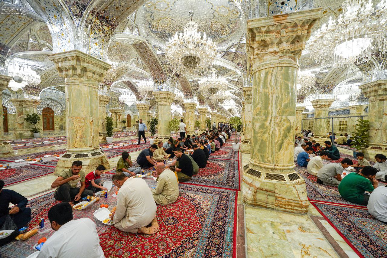 برپایی سفره کرامت علوی در شب میلاد پیامبر(ص)