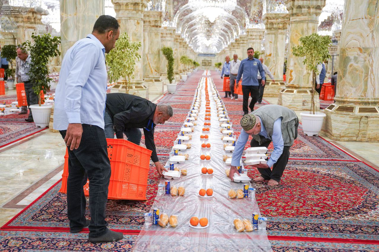 برپایی سفره کرامت علوی در شب میلاد پیامبر(ص)