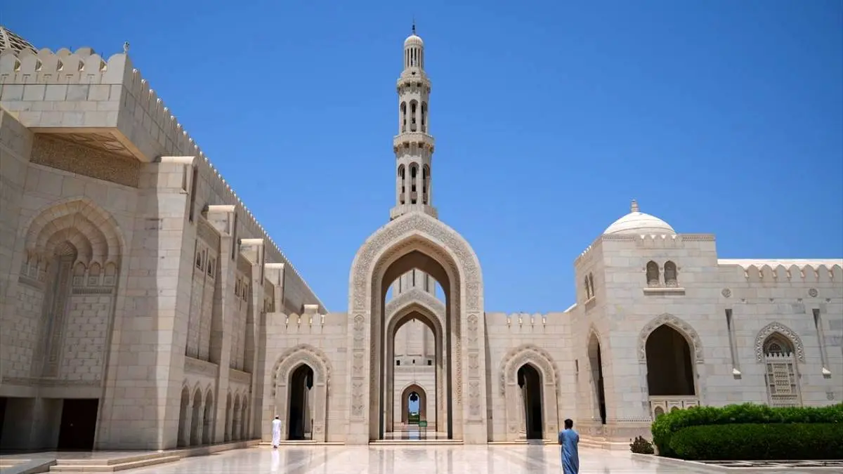 «مسجد جامع سلطان قابوس» مروارید مسقط