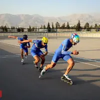  تیم ملی اسکیت سرعت اعزامی به مسابقات جهانی چین