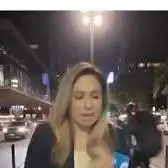  سرقت نافرجام موبایل خانم خبرنگار در حین آماده‌سازی گزارش زنده