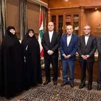 دیدار نبیه‌بری و نمایندگان مجلس ایران در بیروت