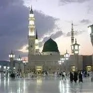 حال‌وهوای مسجدالنبی در شب میلاد پیامبر اکرم(ص) 
