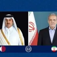پزشکیان در تماس تلفنی با امیر قطر: رژیم صهیونیستی پایبند به هیچ چارچوب پذیرفته شده بین‌المللی نیست