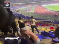 عصبانیت شدید هواداران جمهوری دموکرات کنگو پس از شکست خانگی