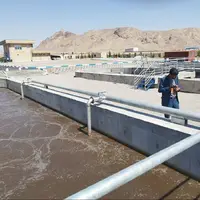 تصفیه‌خانه فاضلاب شماره ۲ تربت‌حیدریه با حضور وزیر نیرو افتتاح شد