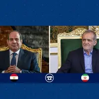 پزشکیان در گفتگو با رئیس‌جمهور مصر: رژیم صهیونیستی به هیچ چارچوبیی پایبند نیست