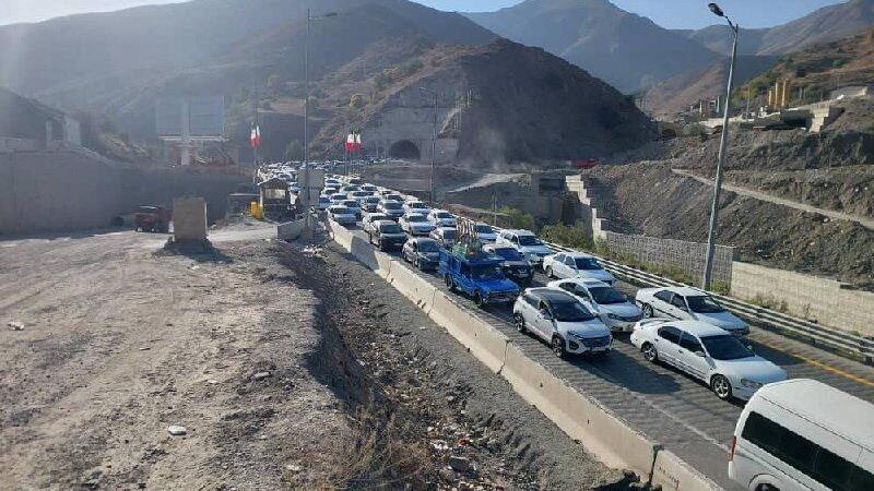 جاده چالوس برای پنجمین روز متوالی یکطرفه شد/ترافیک فوقسنگین در محورهای شمالی