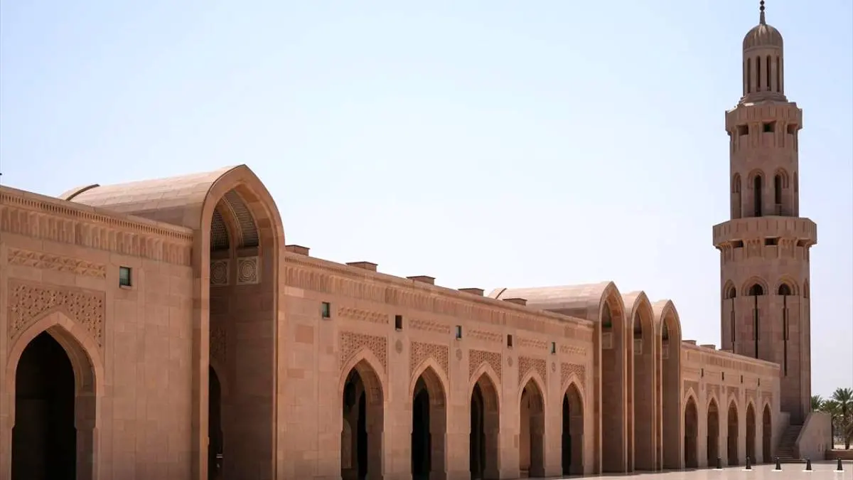 «مسجد جامع سلطان قابوس» مروارید مسقط