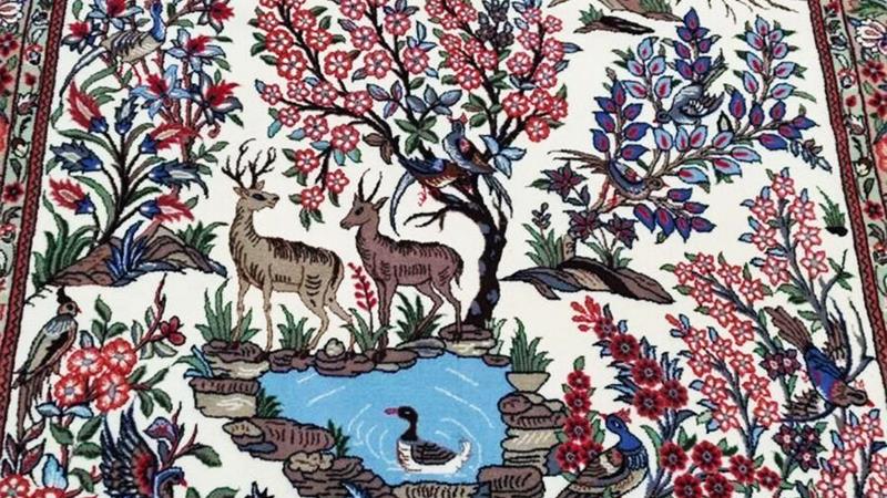 جشنواره فرش دستباف جیریا شهرستان اراک آغاز شد