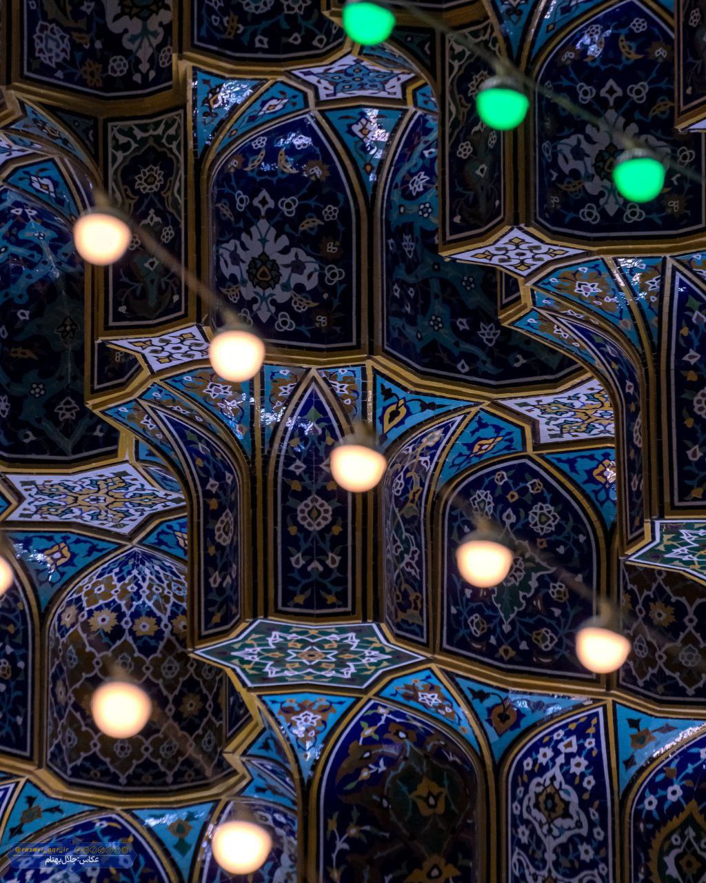 تصاویری زیبا از حرم مطهر رضوی 