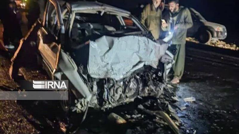 مصدومیت هشت نفر بر اثر حادثه رانندگی در محور کامیاران- سروآباد