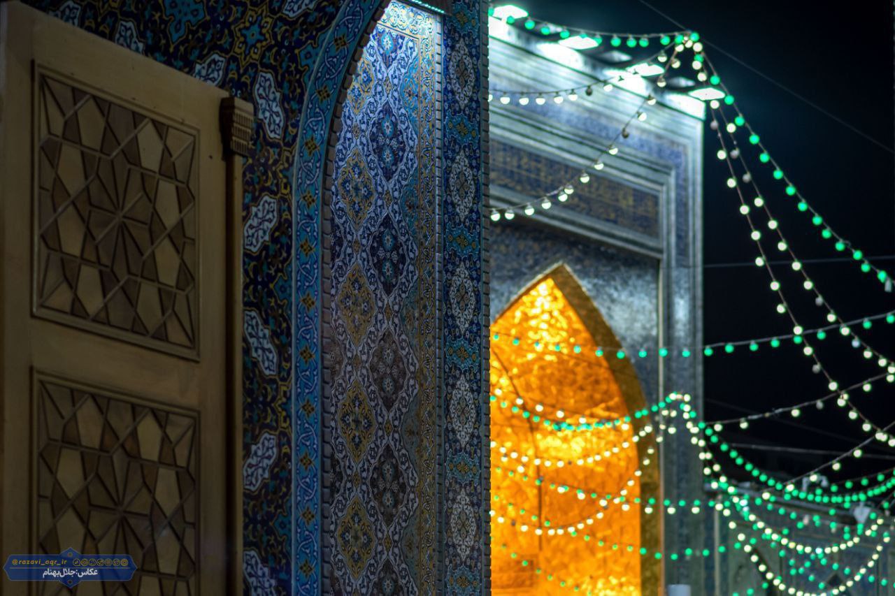تصاویری زیبا از حرم مطهر رضوی 