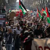 اعتصاب کارگران ملبورن برای حمایت از مردم غزه