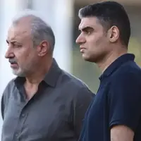 مدیران پرسپولیس در تمرین تیم هاشمیان