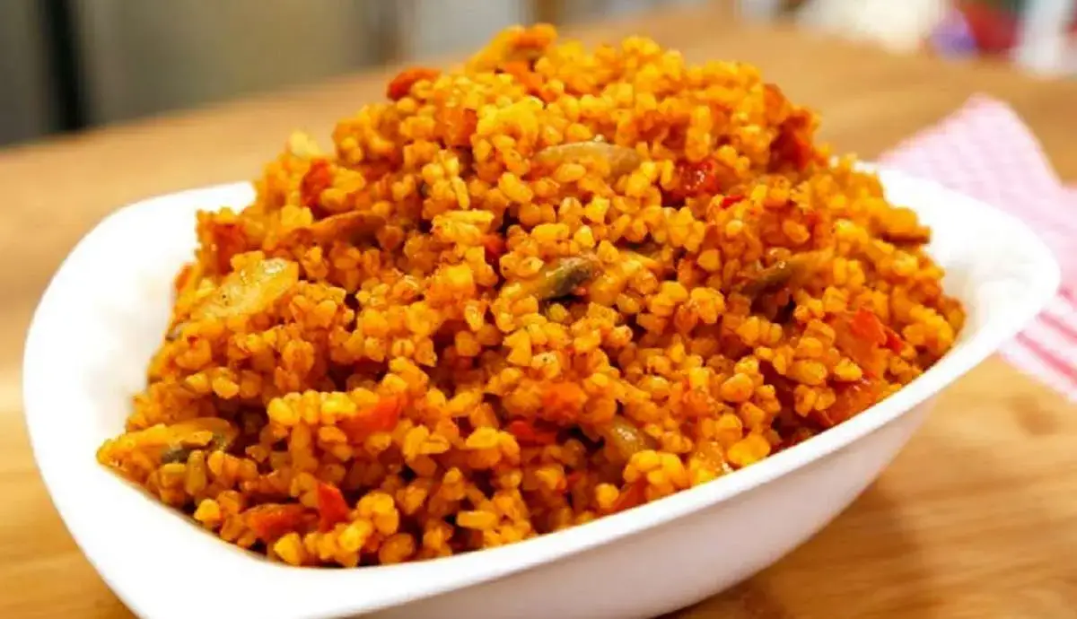 طرز تهیه دمپختک یا پامادور پلا گیلانی؛ پلو مخلوط بدون گوشت