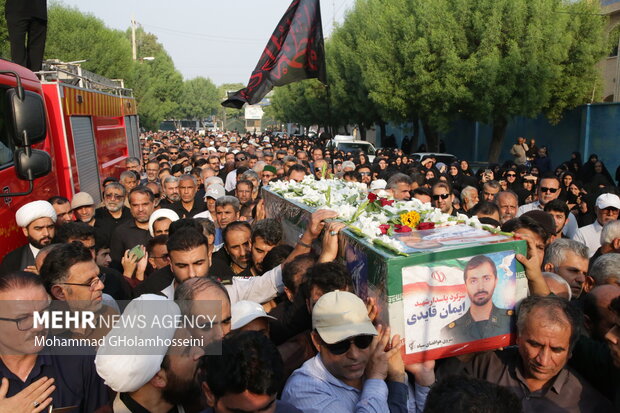 زمان مراسم خاکسپاری شهید مدافع نظم و امنیت ایذه اعلام شد