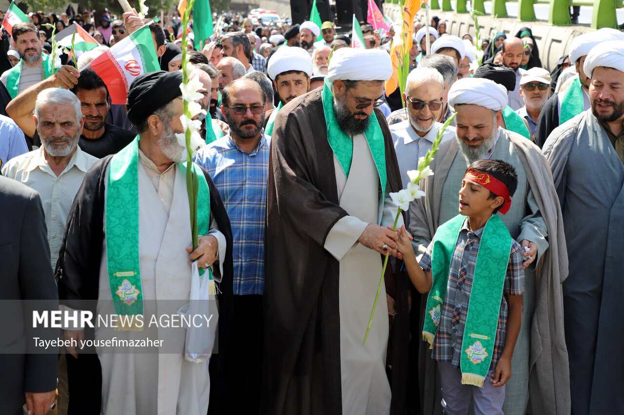 شادپیمایی خانوادگی امت احمد(ص) در همدان