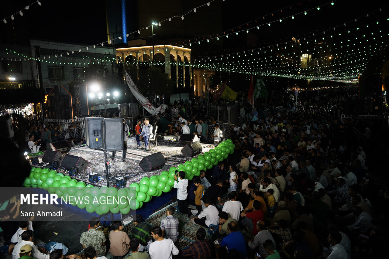 جشن مردمی میلاد پیامبر اعظم(ص) در مشهد