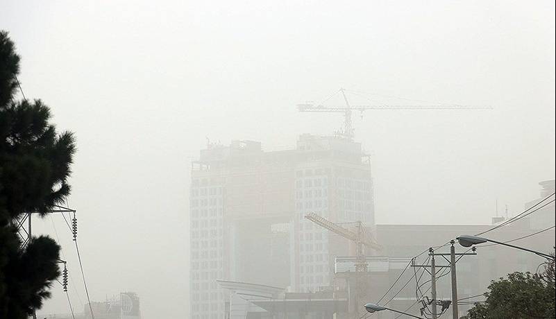 آلودگی هوا در ٢ شهر خوزستان