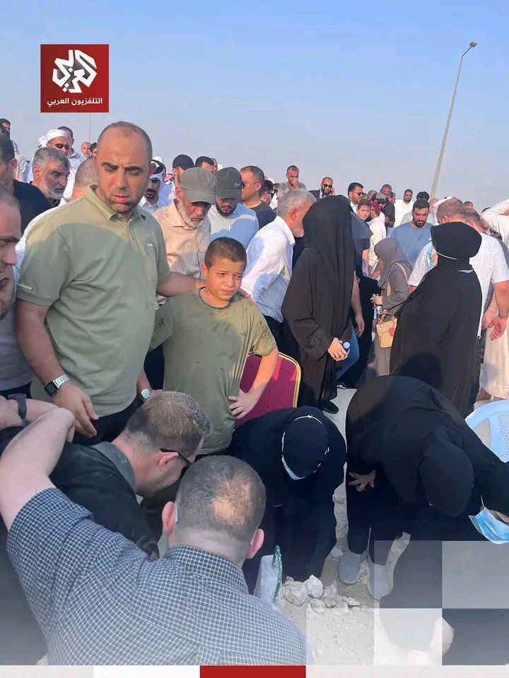 عکس/ اولین حضور سه رهبر حماس مقابل دوربین‌ها پس از حمله اسرائیل  