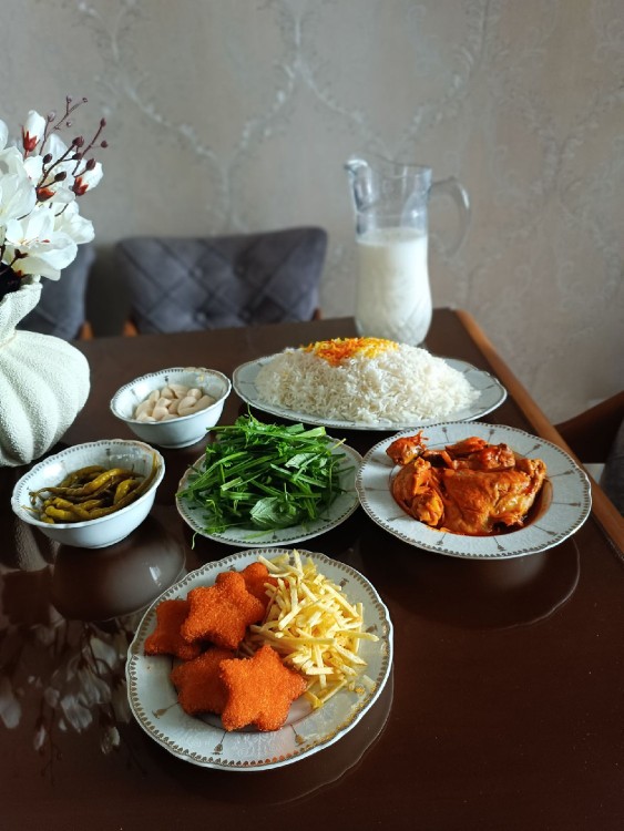 از شما/غذاهاتون نوش جان 💖