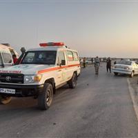 ۱۰ نفر بر اثر حادثه رانندگی در کردستان مصدوم شدند