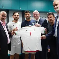 سفر اینفانتینو به ایران قبل از جام جهانی ۲۰۲۶