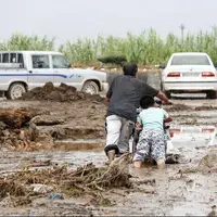 ۳۹ نفر از سیلاب روستای شیاده بابل نجات یافتند