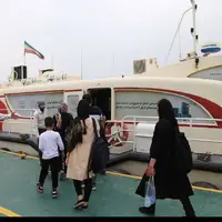 جابجایی مسافر در بندر شهید ذاکری قشم از سر گرفته شد
