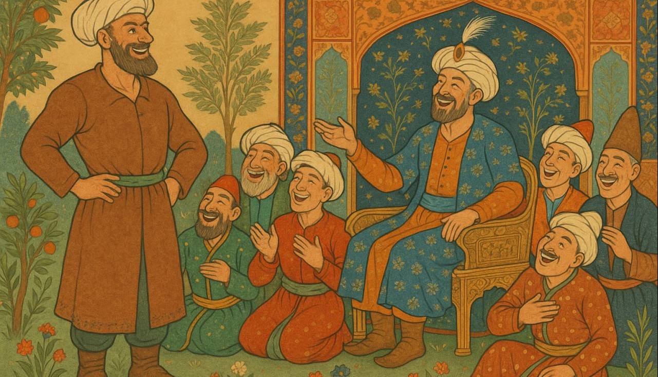 شاعر بامزه و حاضر جواب 