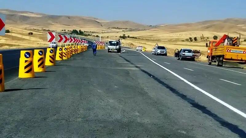 رفع پنج نقطه حادثهخیز در محور روستایی قاهان – جعفرآباد قم