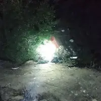 سقوط پراید به دره در سوادکوه 