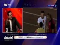 خوش و بش گرم و صمیمی وحید امیری با بازیکنان و کادر فنی پرسپولیس